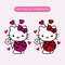 Ladybug Kitty PNG, Kawaii Kitty Sublimation Graphic, Cute Ladybug Clipart, Ladybug, Floral, Valentine's Day PNG Digital Download.jpg