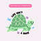 Life Isn't A Race PNG, Cute Turtle T-Shirt Sublimation Graphic PNG.jpg