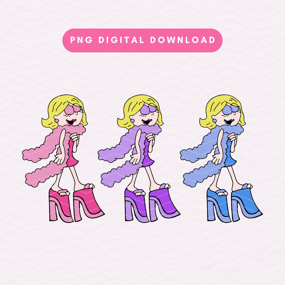 Lizzie McGuire PNG, Sublimation Graphic, 2000's Cartoon PNG, Lizzie PNG, Cute & Trendy Png.jpg