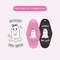 Spooky But Cute Motel Keychain PNG, Cute Ghost PNG, Cute Halloween Ghost Sublimation Graphic, Digital Download.jpg