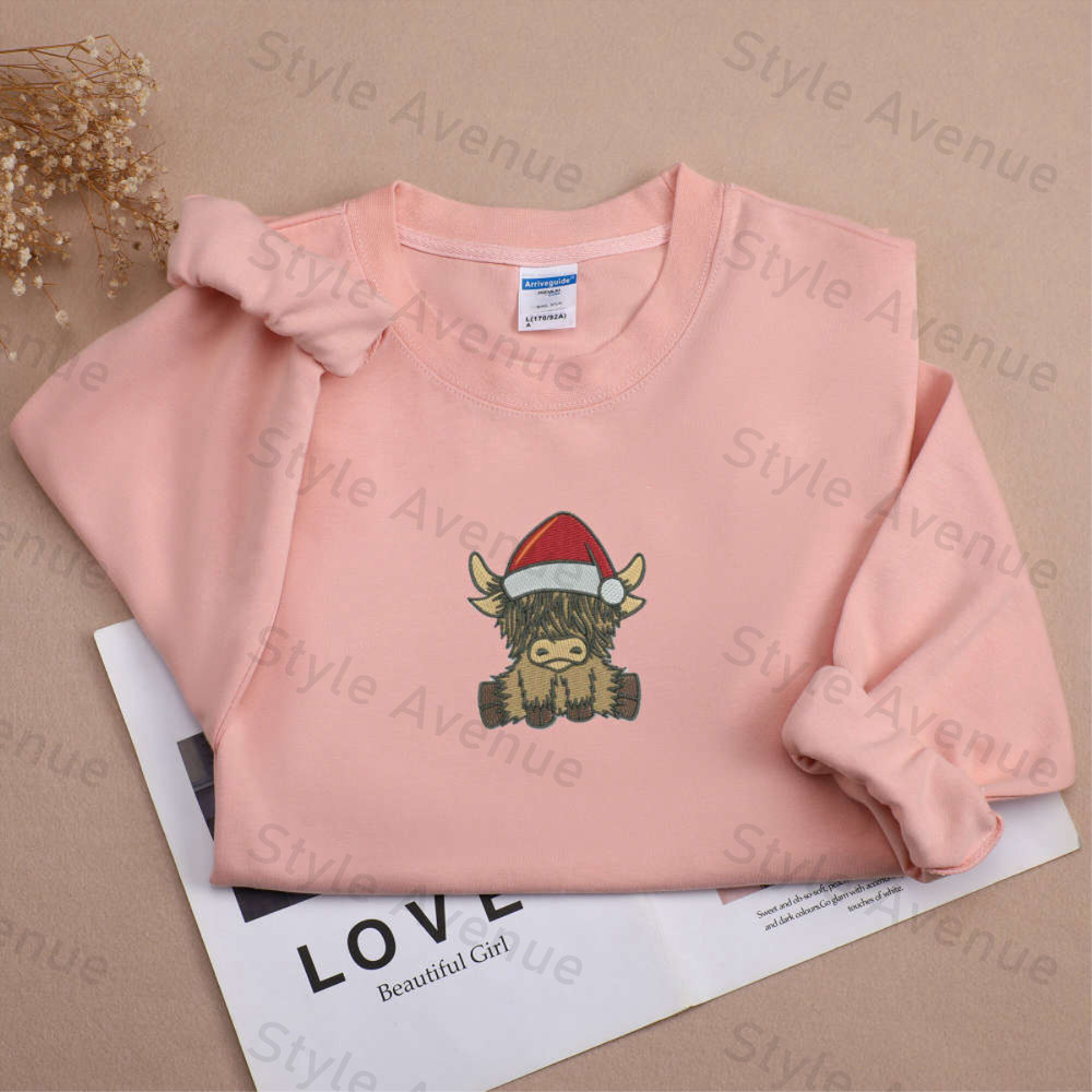 Custom Christmas Embroidered Sweatshirt, Christmas Altair, For Men Women.jpg