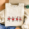 Dancing Bear Embroidered Sweatshirt, Christmas Bear Embroidered Sweatshirt For Christmas.jpg