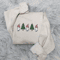 Embroidered Christmas Cute Cat Sweatshirt, Best Gift For Cat Lover.jpg