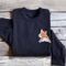 Embroidered Christmas Dog Sweatshirt Embroidered Corgi Dog Christmas Sweater For Family 1.jpg