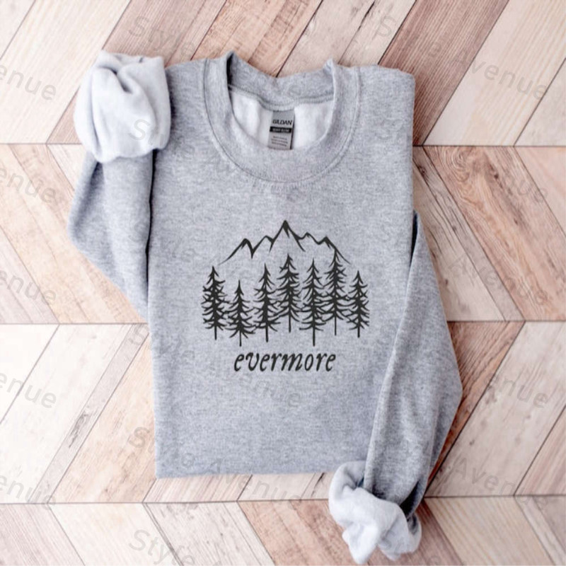 Evermore Embroidered Sweatshirt 2D Crewneck Sweatshirt Gift For Family.jpg