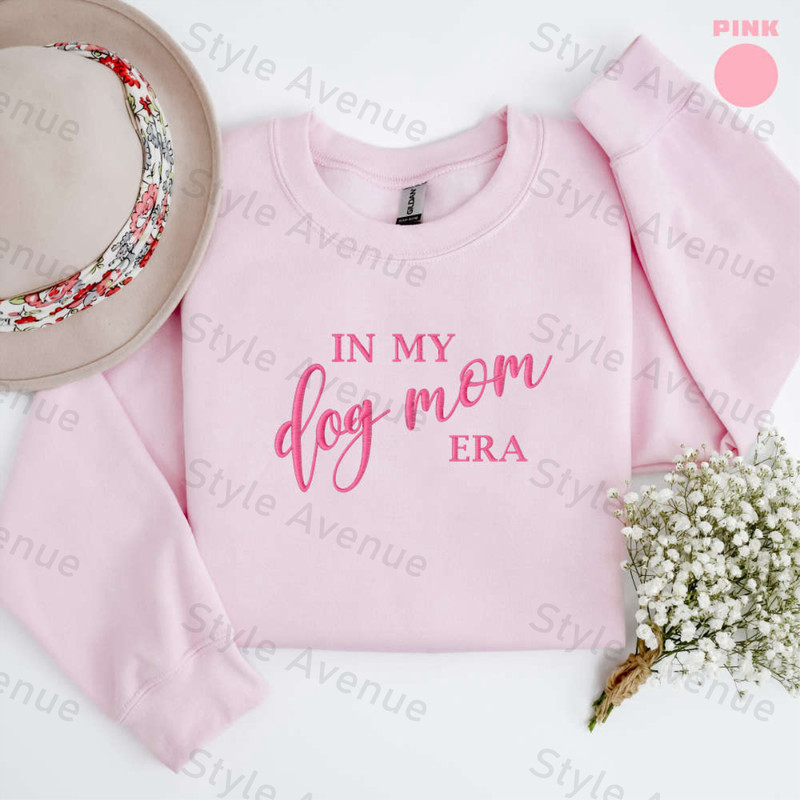 In My Dog Mom Era Embroidered Sweatshirt 2D Crewneck Sweatshirt For Family.jpg