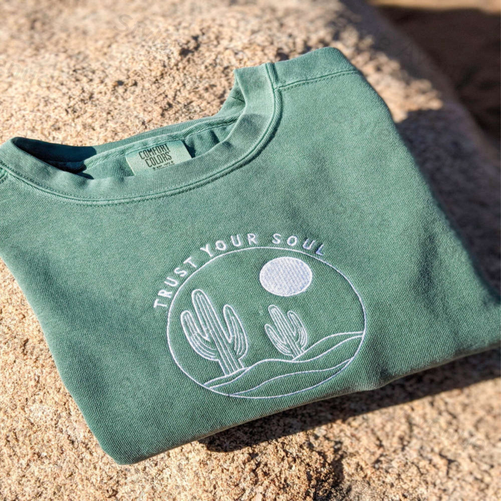 Mental Health Trust Your Soul Embroidered Sweatshirt For Men And Women.jpg