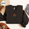 Red Flowers Embroidered Sweatshirt 2D Crewneck Sweatshirt For Women And Women.jpg