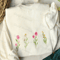 Wildflowers Embroidered Sweatshirt 2D Crewneck Sweatshirt Best For Family.jpg