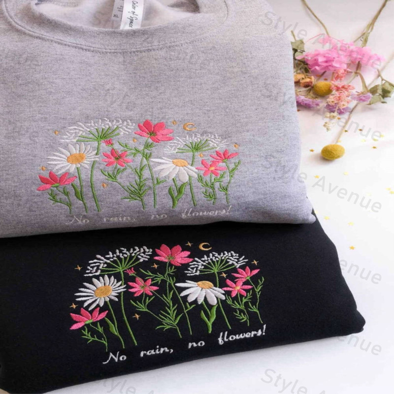 Wildflowers Embroidered Sweatshirt 2D Crewneck Sweatshirt For Men And Women.jpg