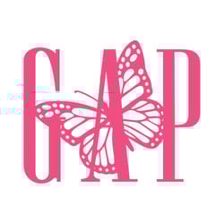 gap butterfly logo svg, gap logo svg