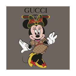 Gucci Disney Minnie Logo Svg