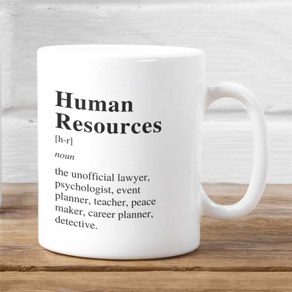 Human Resources Definition Coffee Mug, Human Resources Gifts, Office Humor Mug, HR Office Decor, Coworker Gift, Gift for.jpg