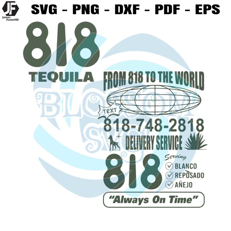 818 Tequila From 8181 To The World SVG Mexican Fiesta SVG.jpg