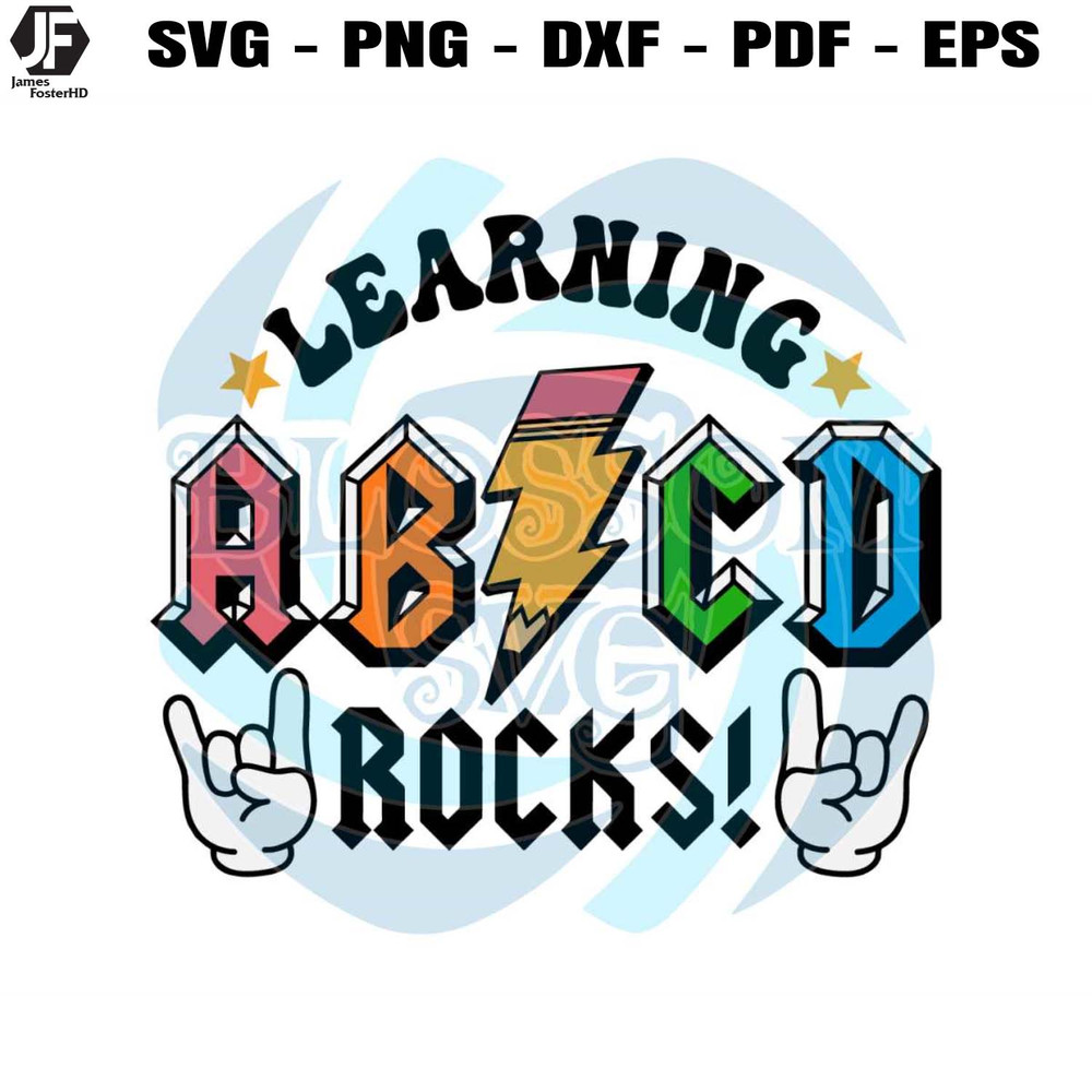 ABCD Learning Rocks SVG Back To School SVG Digital File.jpg