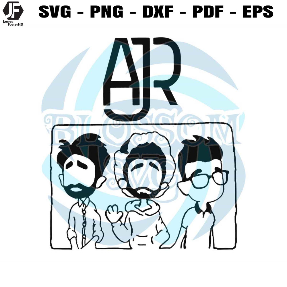 AJR Band Member The Click Album SVG.jpg