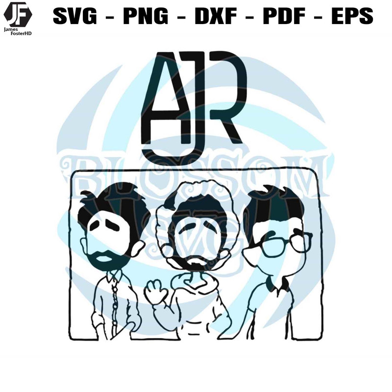 AJR Band Member The Click Album SVG.jpg