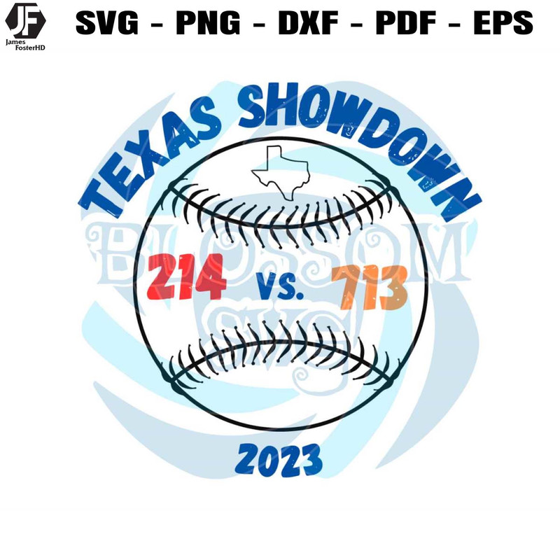 ALCS Texas Showdown 214 vs 713 SVG Cutting Digital File.jpg