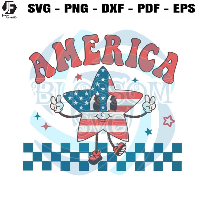 America Kids Retro 4th Of July SVG Cutting Digital File.jpg