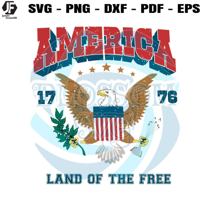 America Land Of The Free Best SVG Cutting Digital Files.jpg