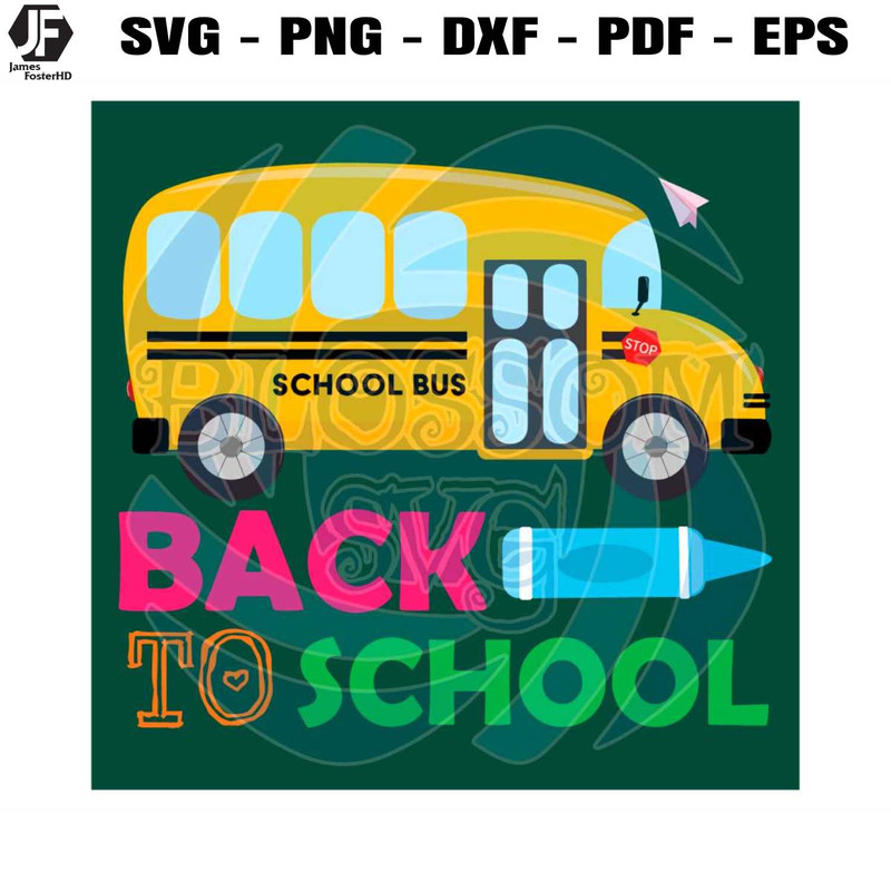 Back To School Bus SVG Cool Teacher SVG Digital Cricut File.jpg