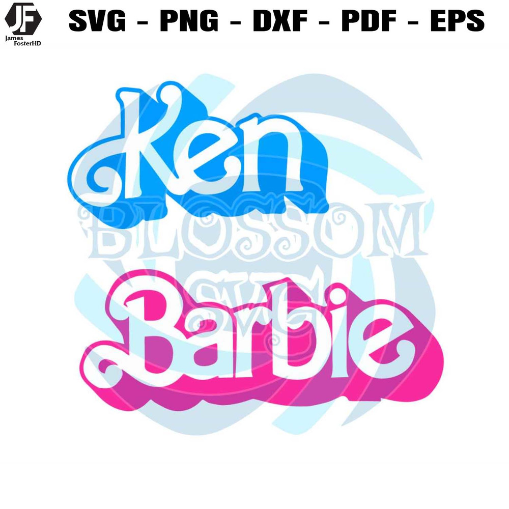 Barbie And Ken Couple SVG Barbie Movie SVG Digital Cricut File.jpg