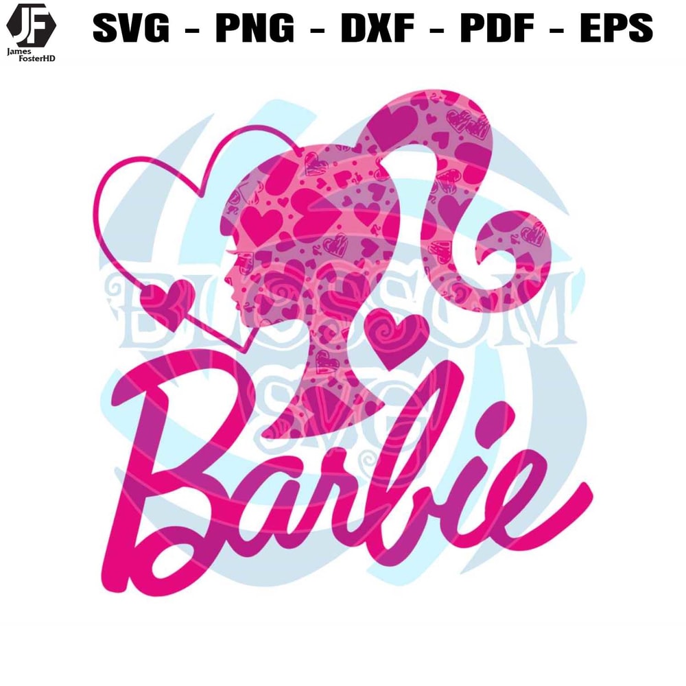 Barbie Heart Logo Marbie Movie SVG Digital Cricut File.jpg