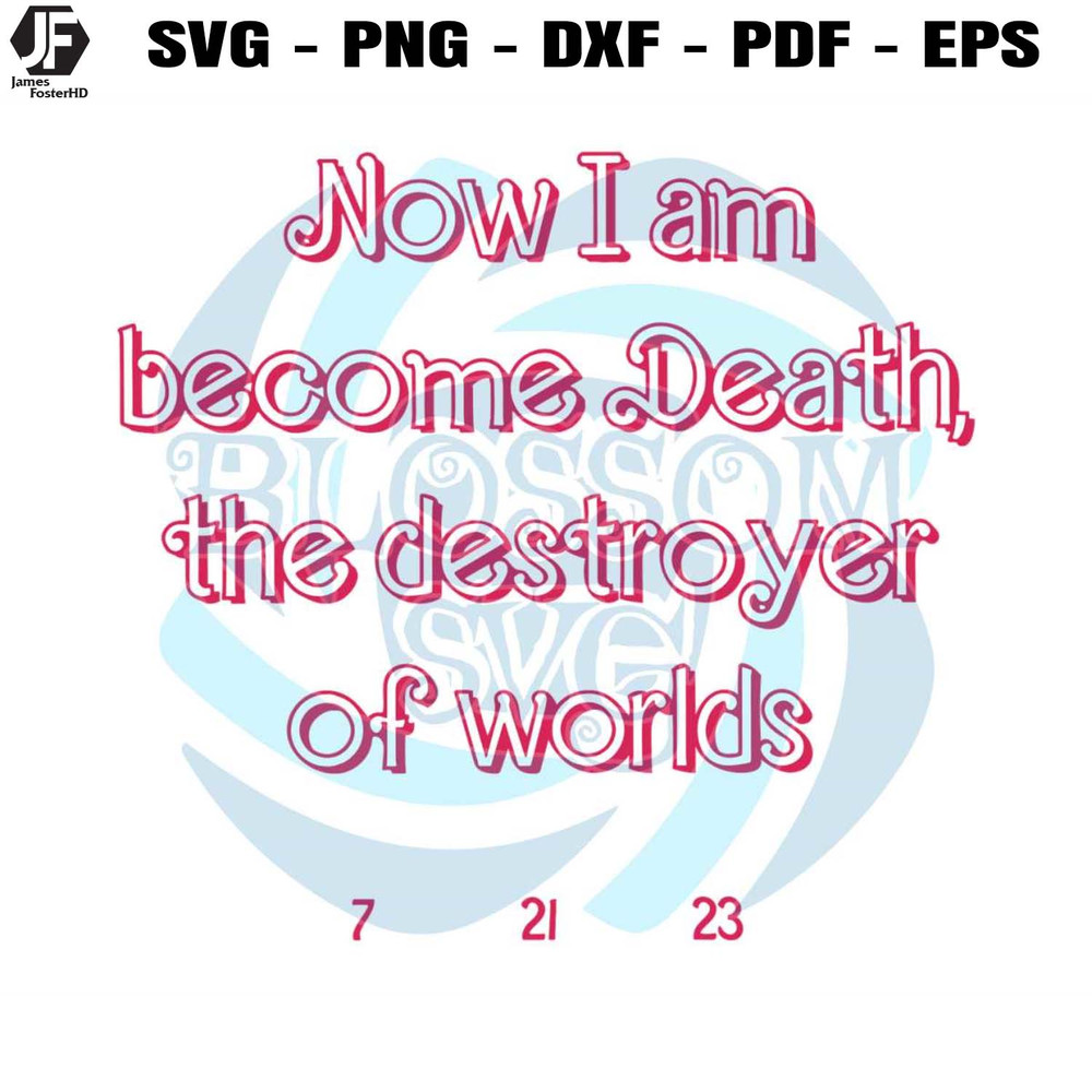 Barbie x Oppenheimer Become Death SVG Graphic Design File.jpg