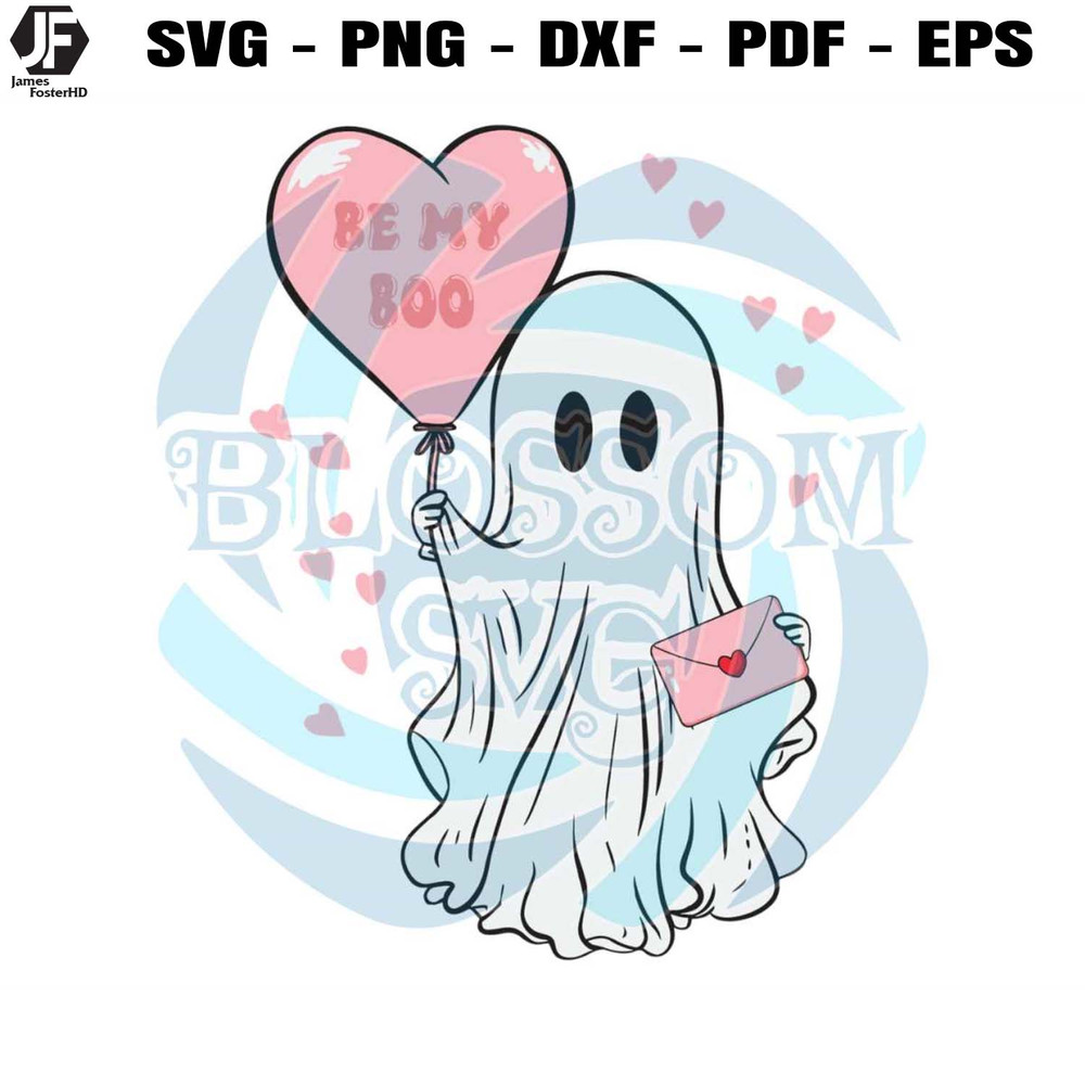 Be My Boo Heart Balloon Ghost SVG.jpg
