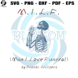 boygenius milf man i love funeral by phoebe bridgers svg