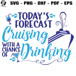 today's forecast cruising with a chance of drinking svg