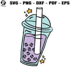 boba tea x boba fett svg, star wars boba tea svg, funny