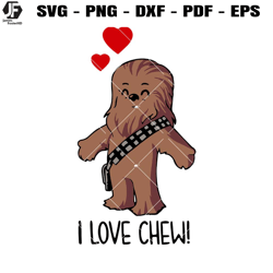 i love chew! svg, i love you svg, happy valentine day svg