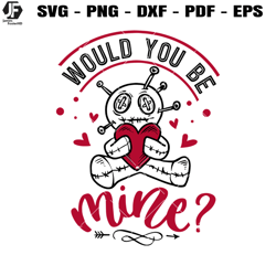 would you be mine svg, anti valentine's day svg, funny