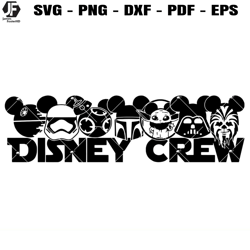 disney crew svg, star wars crew svg, star wars squad svg