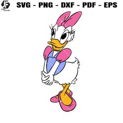 disney daisy duck svg, cute daisy duck svg, disney girl svg