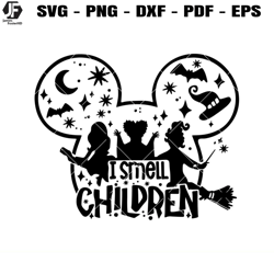 i smell children svg, hocus pocus svg, mickey disney svg