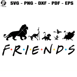lion king and friends svg, lion king disney svg, lion svg