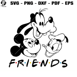 mickey and friends disney svg, mickey mouse svg, friends svg