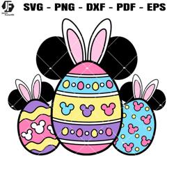 mickey easter eggs svg, mickey mouse easter svg, easter eggs