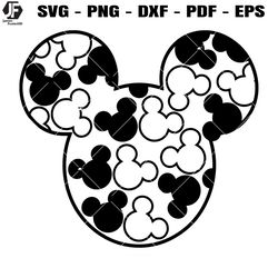mouse head disney svg, mouse head svg, disney love svg