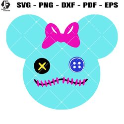 scrump doll head svg, lilo & stitch scrump svg, disney