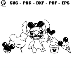 stitch snacks svg, stitch disney svg, stitch svg, snacks svg
