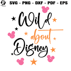 wild about disney svg, animal kingdom svg, disney world svg