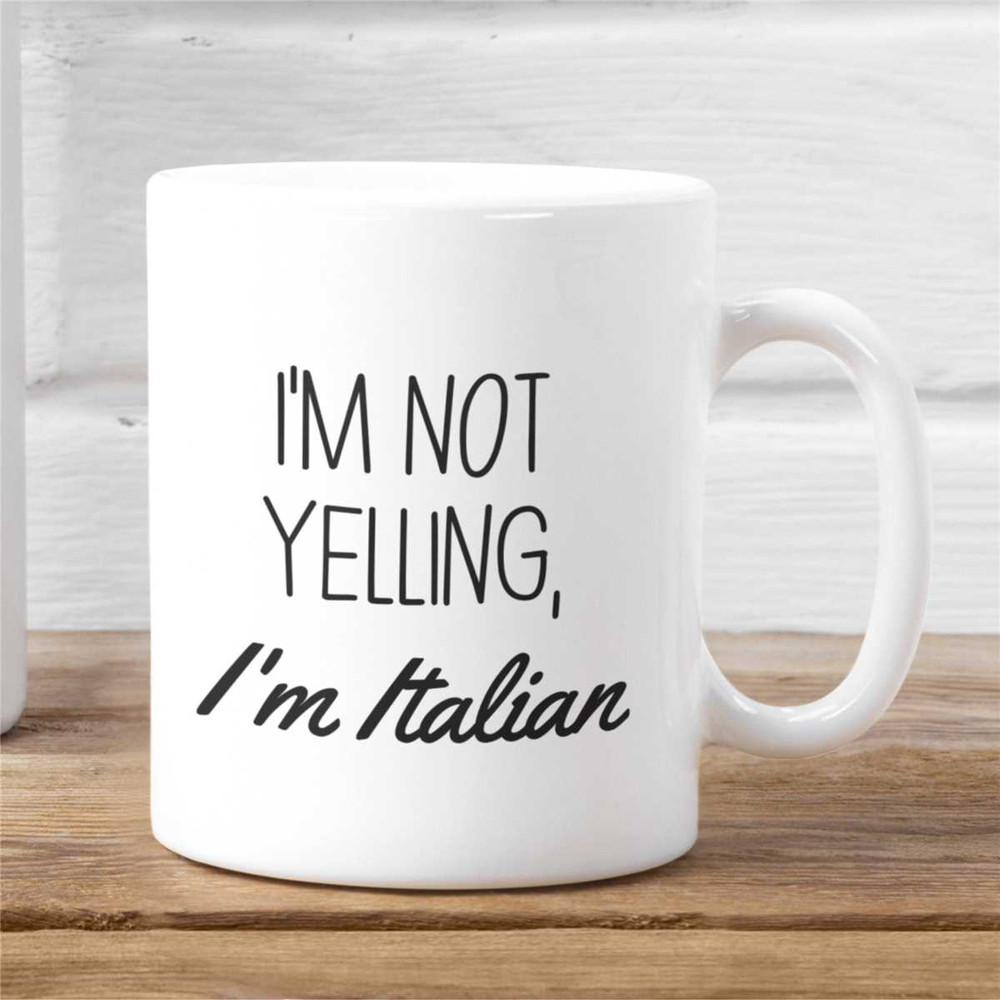 Funny Italian Mug, Italian Gift Idea, Italy Mug, Italy, Italian Coffee Mug, Italian Pride, Italian Gift, Gift for Italia.jpg