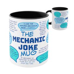 funny mechanic mug, mechanic gifts, gift for mechanic, the mechanic joke mug, mechanic dad gift, mechanic jokes, mechani