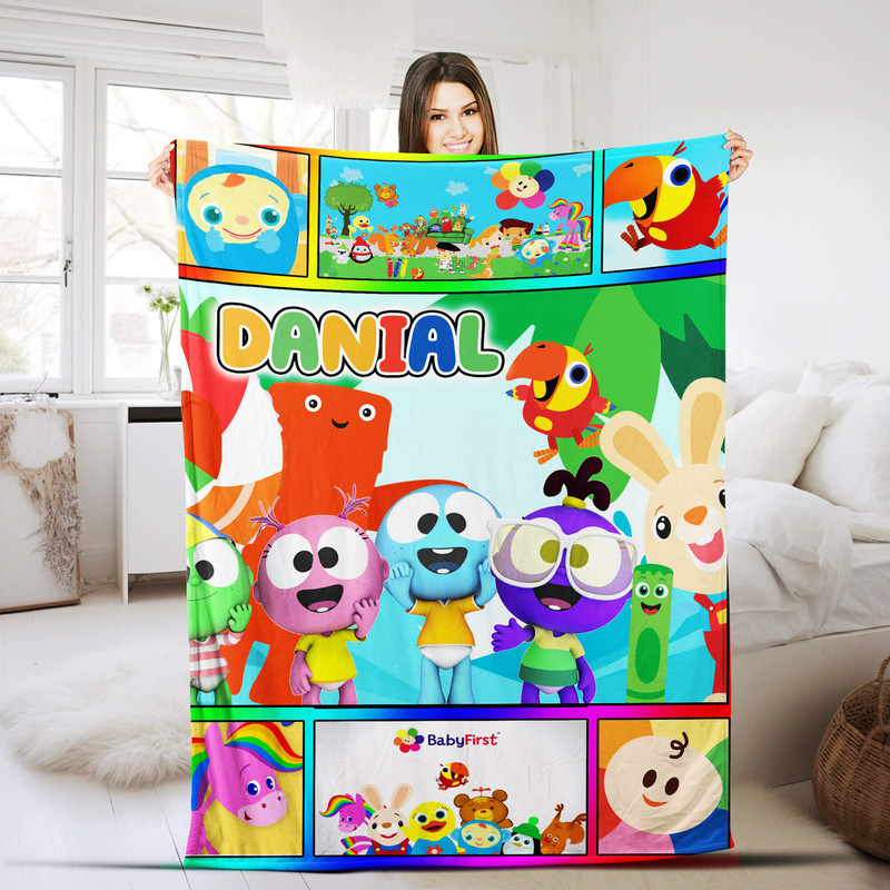 Baby First TV Quilt Blanket,Personalized Baby First TV Fleece Blanket,Googoo Gaagaa Blanket,Baby First Birthday,1st Birthday Gift BYB474.jpg