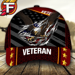 Eagle Raching Wings Veteran Classic Cap