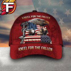 Kneel For The Fallen Veteran Cap
