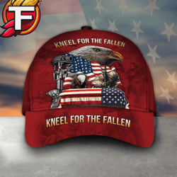 kneel for the fallen veteran cap